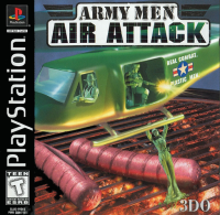 Army Men Air Attack PAL Playstation PAL box art